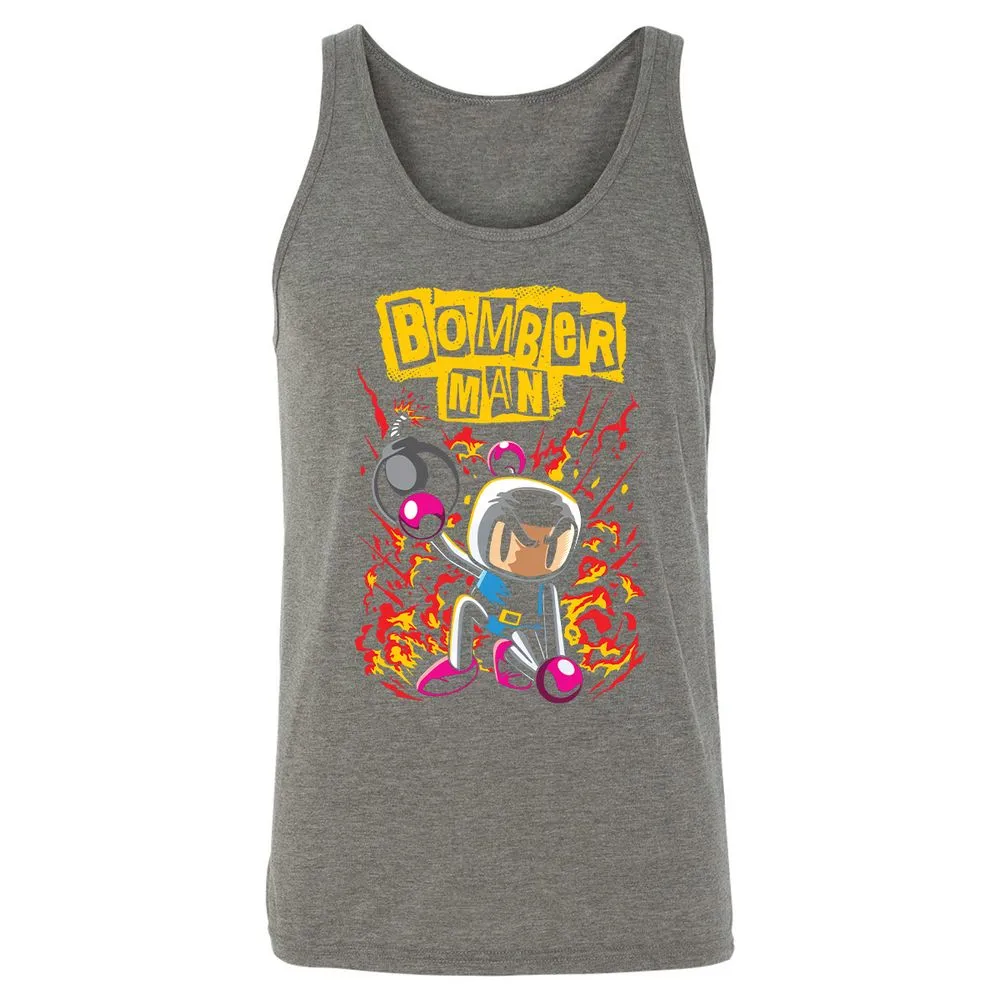 Unisex Jersey Tank - SLP543L5 - Grey Triblend - 8