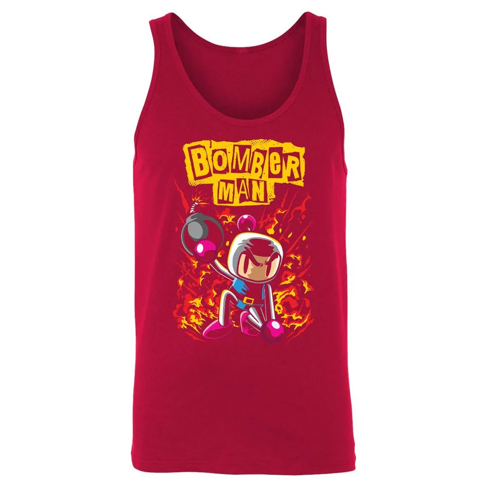Unisex Jersey Tank - SLP543L5 - Red - 11