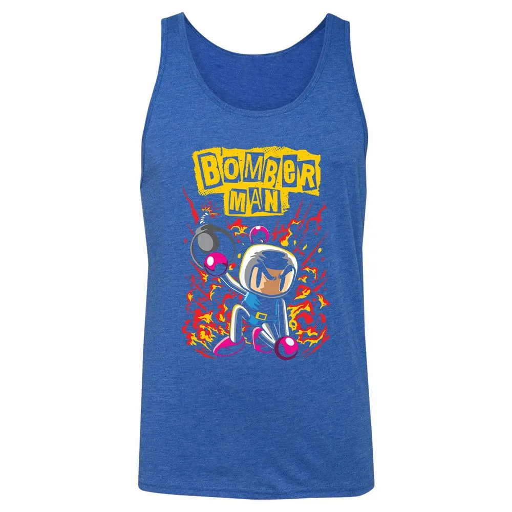 Unisex Jersey Tank - SLP543L5 - True Royal Triblend - 12