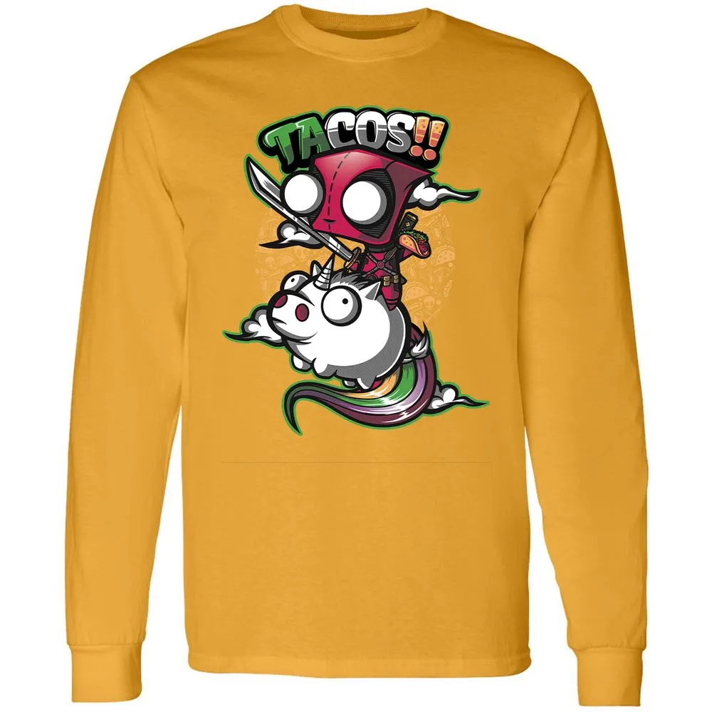 Long Sleeve T-Shirt - 1MUD555F - Gold - 9