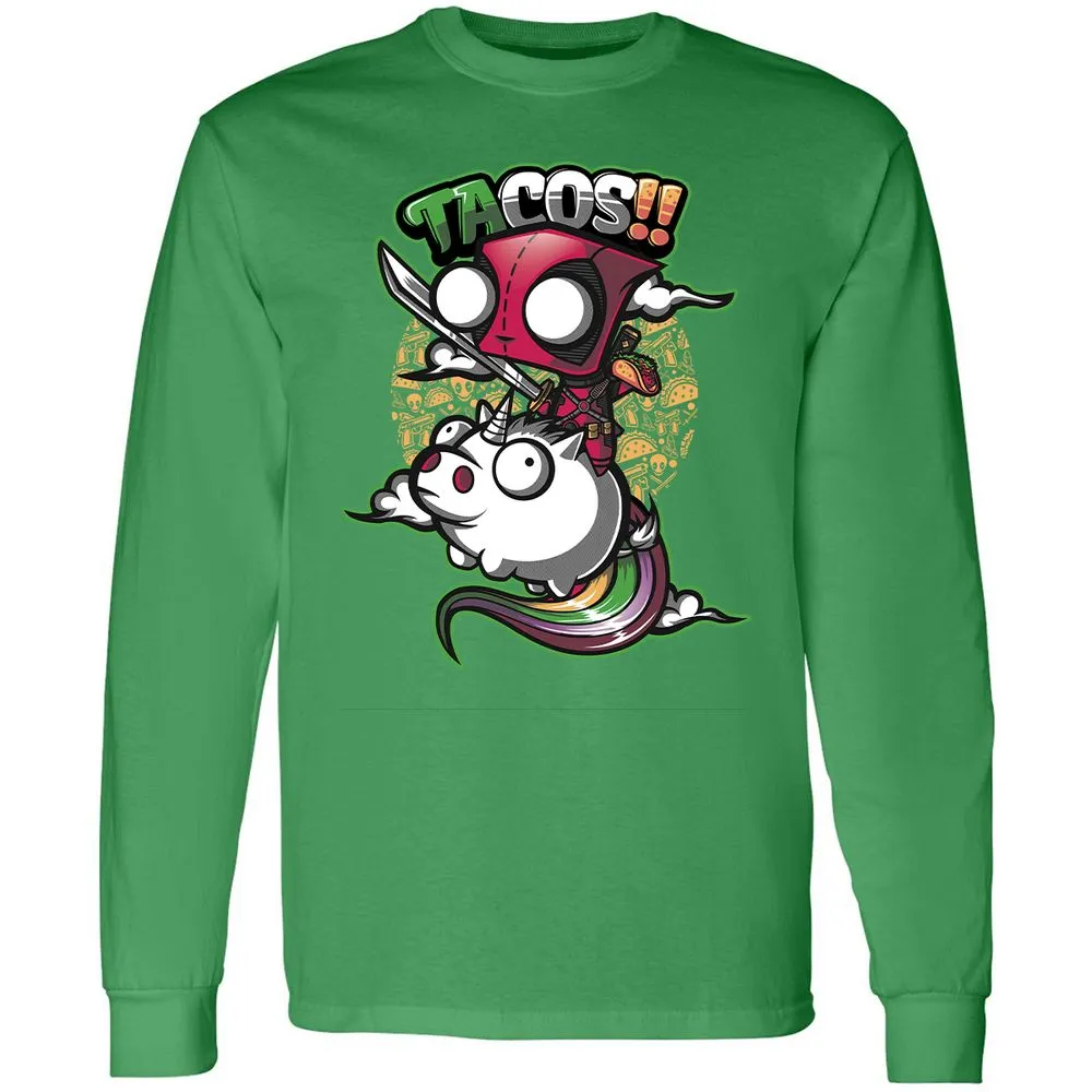 Long Sleeve T-Shirt - 1MUD555F - Irish Green - 10