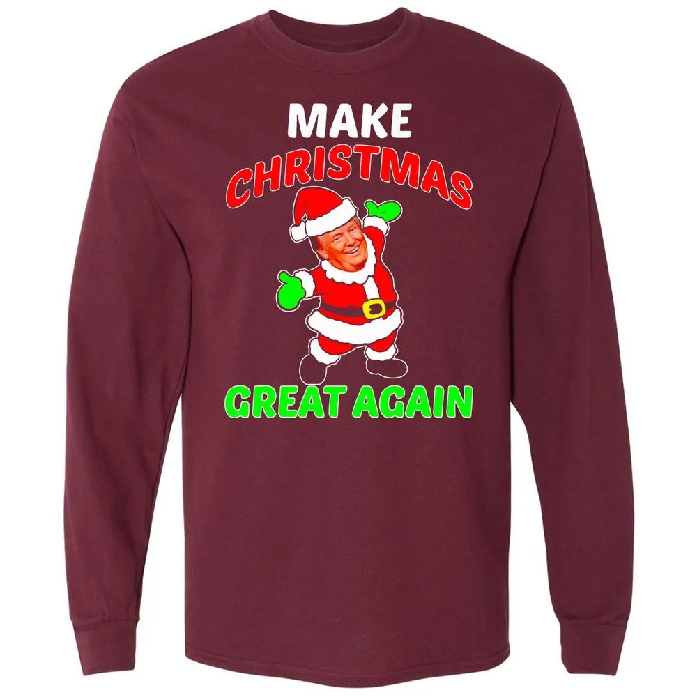 Long Sleeve T-Shirt - D5S25GKH - Maroon - 11