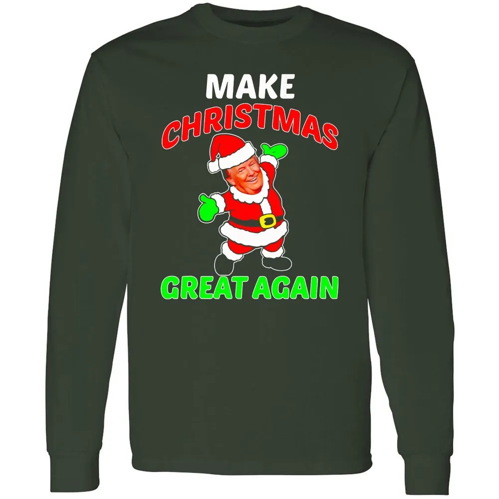 Long Sleeve T-Shirt - D5S25GKH - Forest Green - 4
