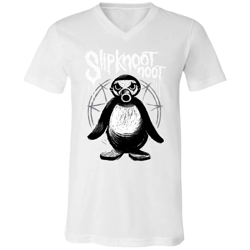 Unisex V-Neck T-Shirt - RY8STQJY - White - 5