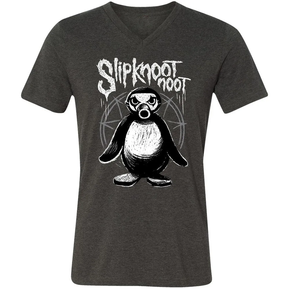 Unisex V-Neck T-Shirt - RY8STQJY - Dark Grey Heather - 8