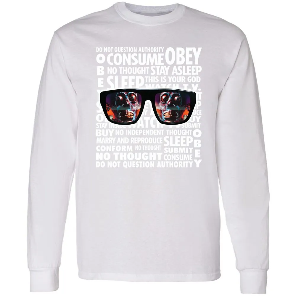 Long Sleeve T-Shirt - WJKSYSF4 - White - 5