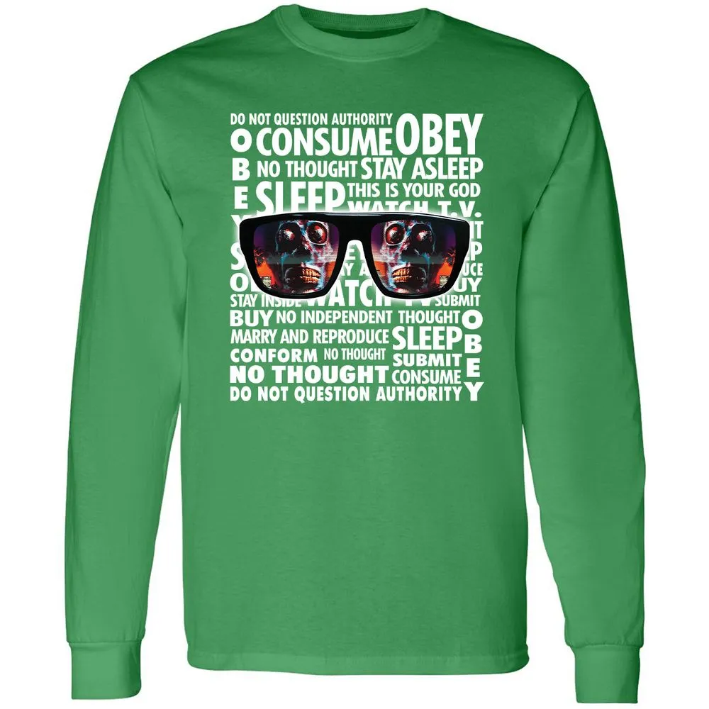 Long Sleeve T-Shirt - WJKSYSF4 - Irish Green - 10