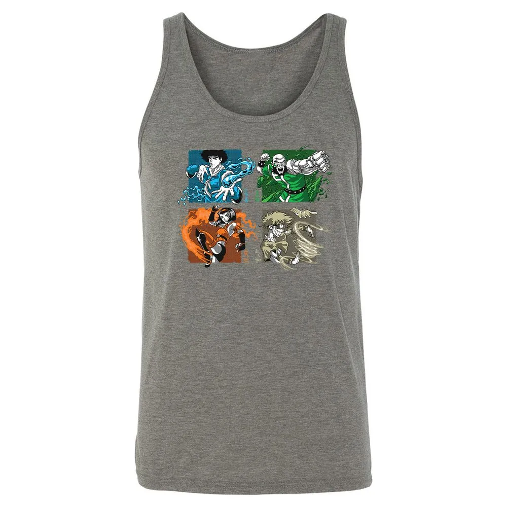 Unisex Jersey Tank - 96LFB2C3 - Grey Triblend - 8