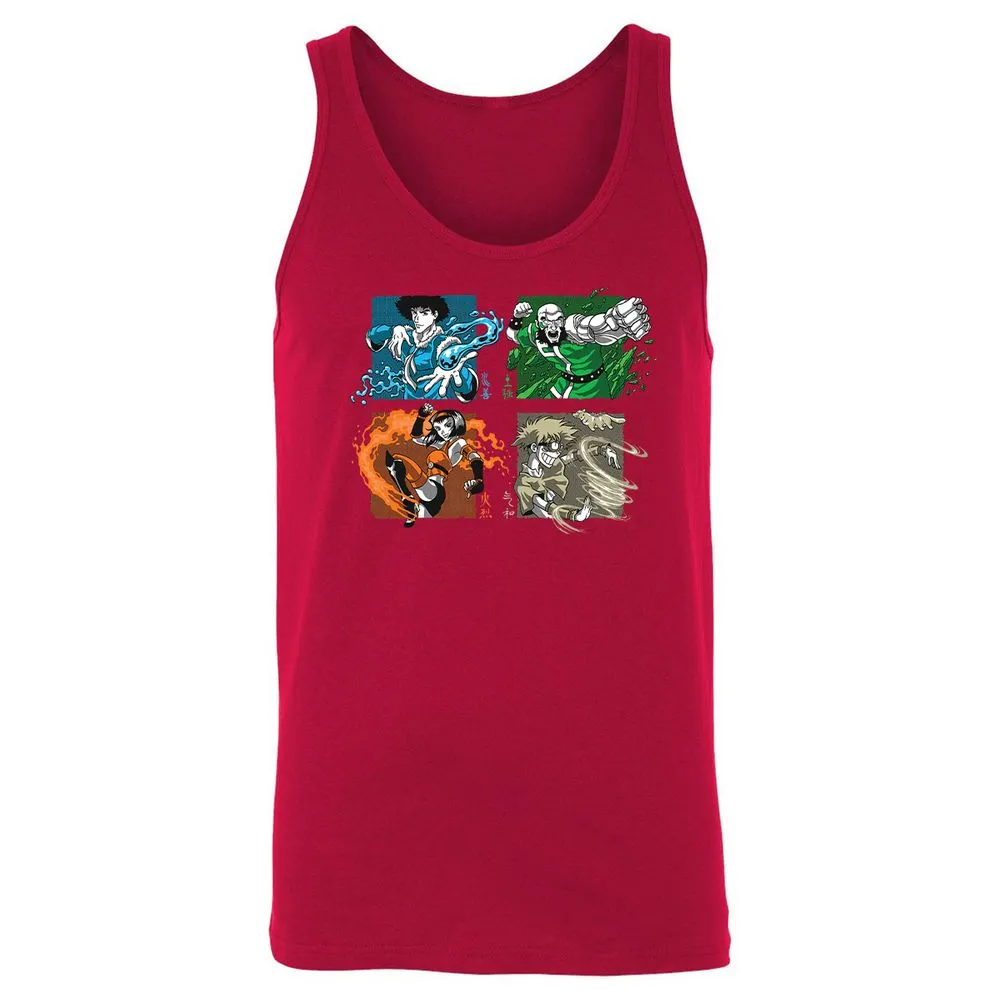 Unisex Jersey Tank - 96LFB2C3 - Red - 11