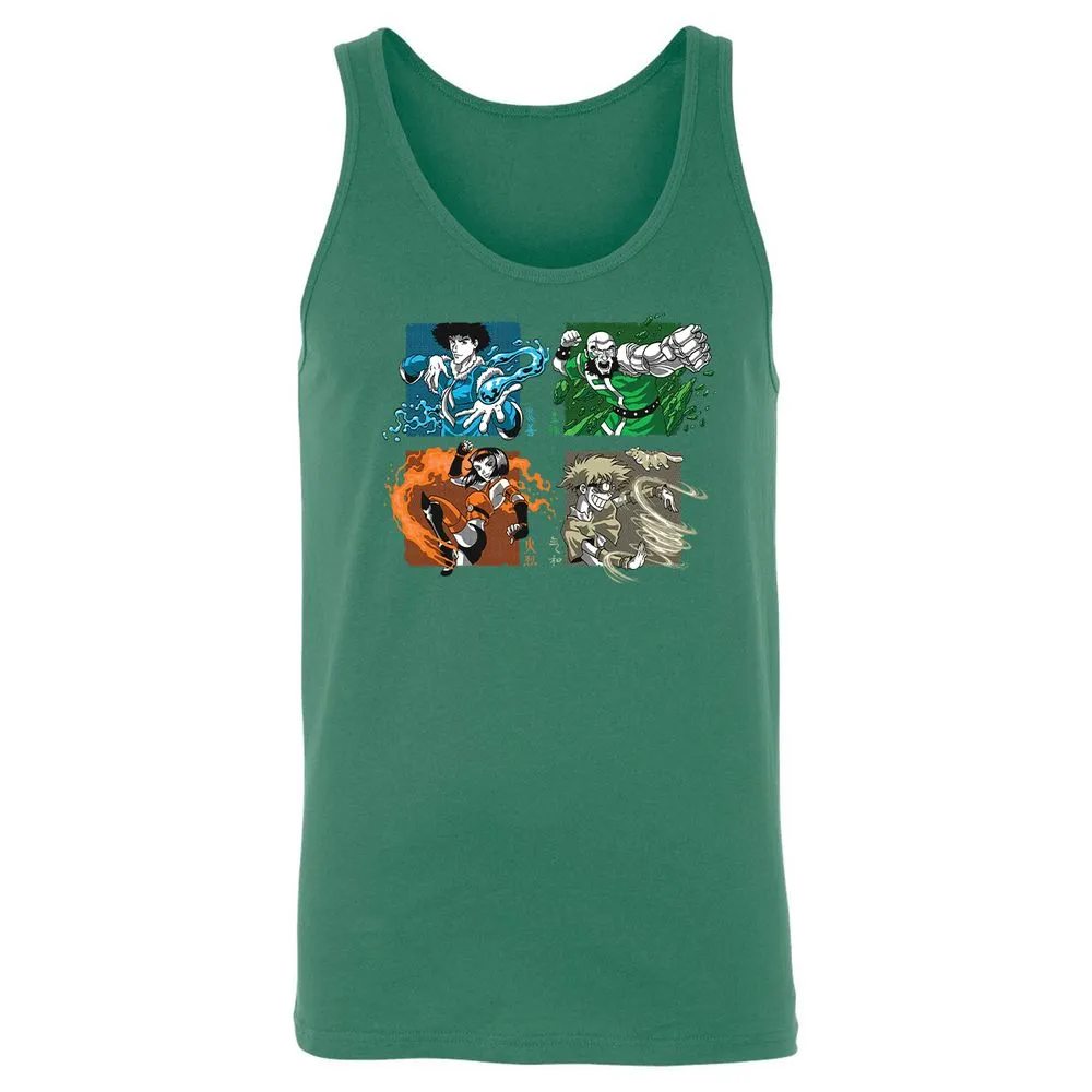 Unisex Jersey Tank - 96LFB2C3 - Kelly - 9