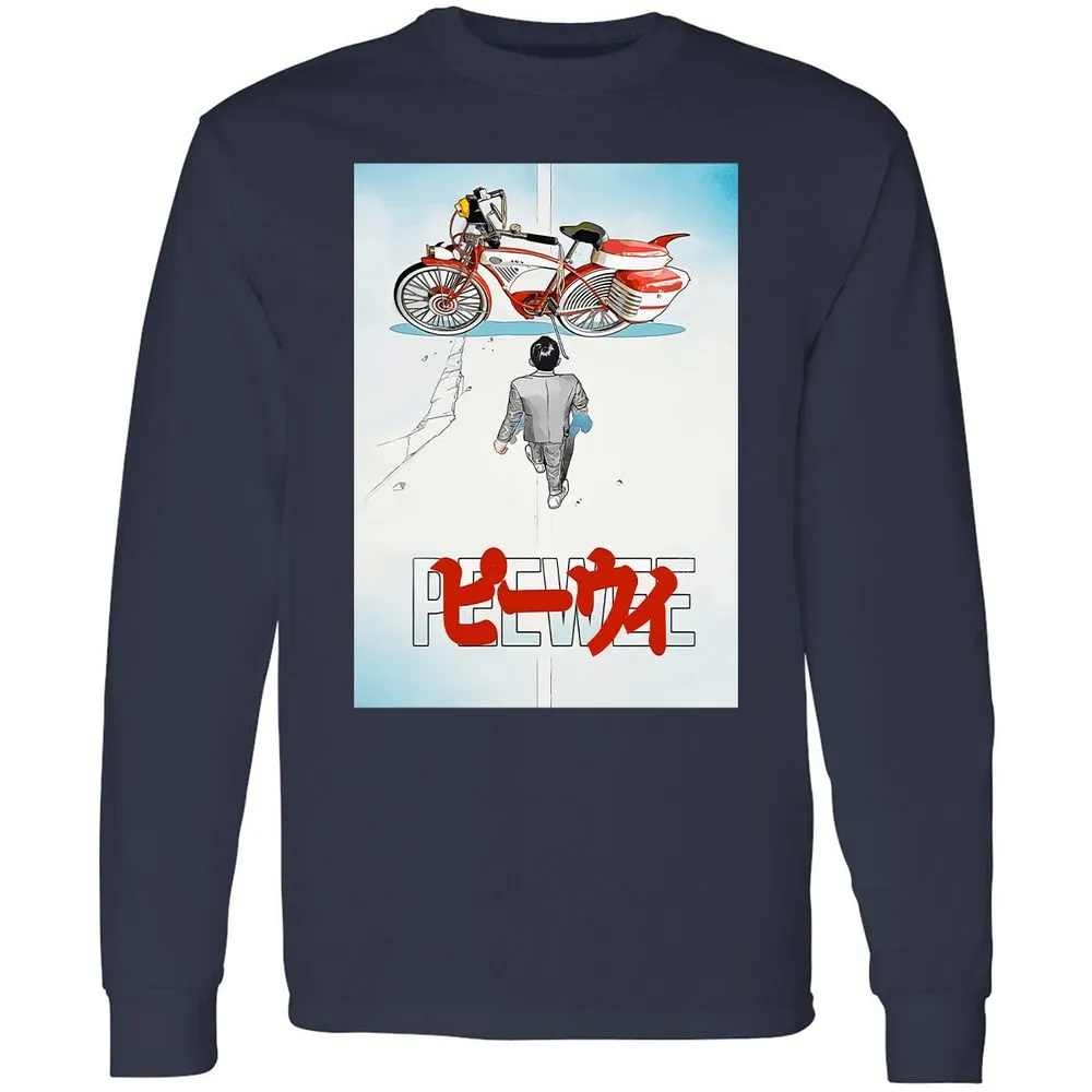 Long Sleeve T-Shirt - ZZNLGM2V - Navy - 2