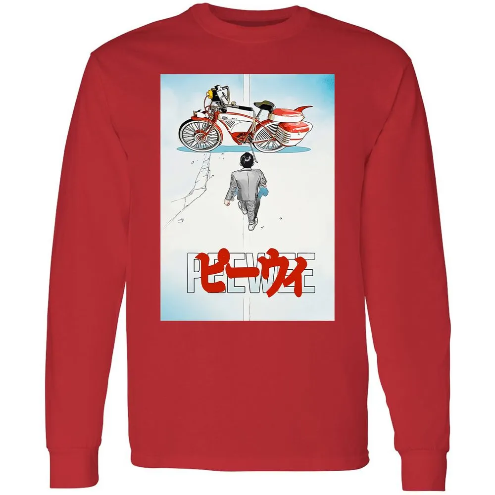 Long Sleeve T-Shirt - ZZNLGM2V - Red - 14