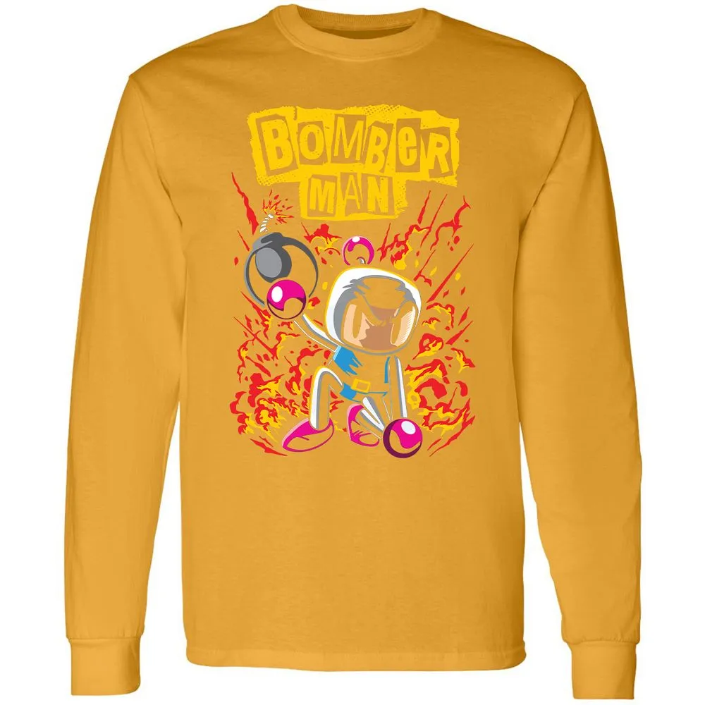 Long Sleeve T-Shirt - CCBU8Q78 - Gold - 9
