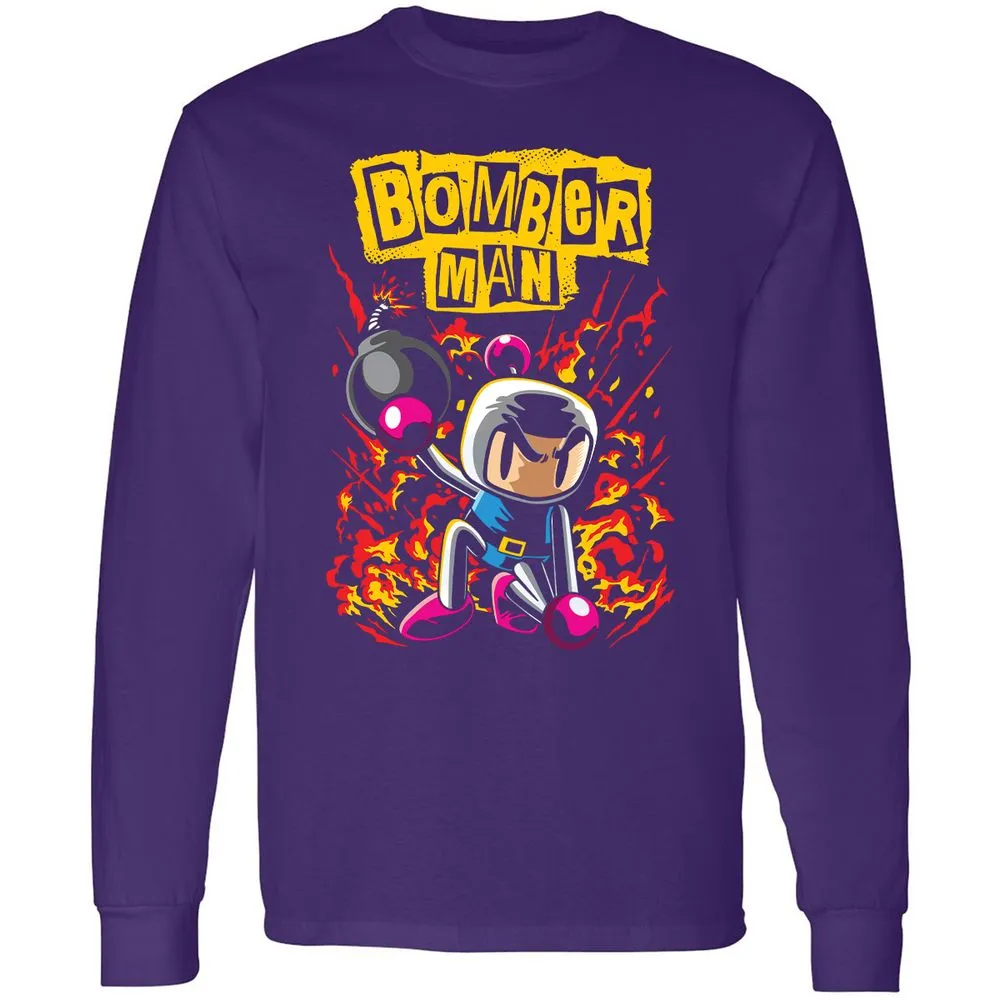 Long Sleeve T-Shirt - CCBU8Q78 - Purple - 13