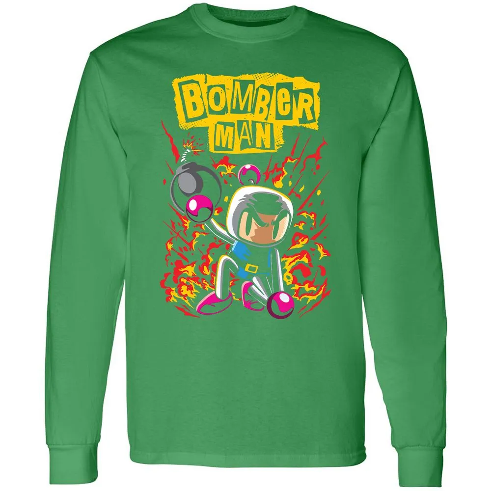 Long Sleeve T-Shirt - CCBU8Q78 - Irish Green - 10