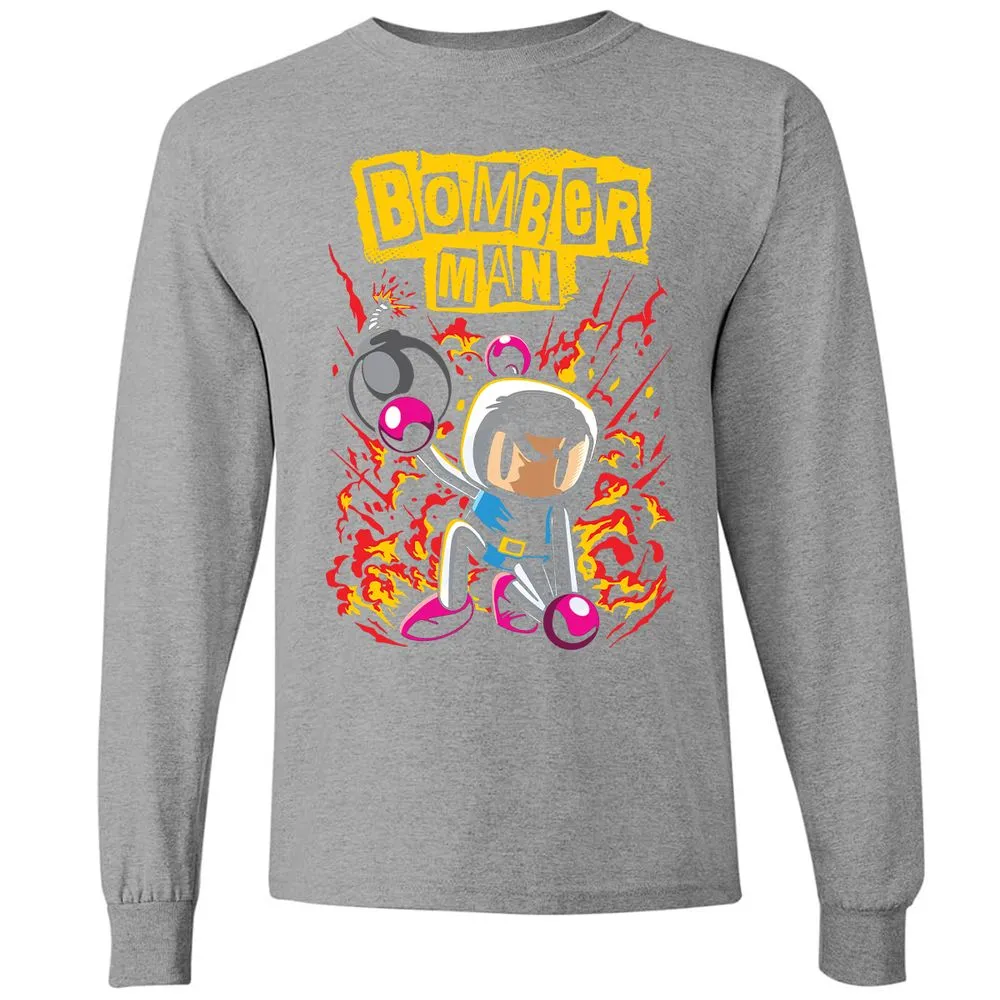 Long Sleeve T-Shirt - CCBU8Q78 - Graphite Heather - 6