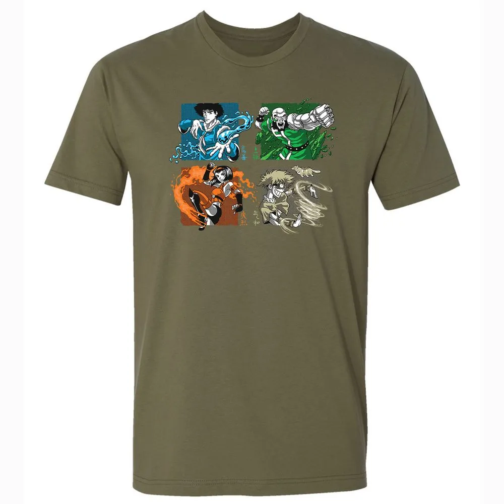 Premium Unisex T-Shirt - 7LNGKBXE - Military Green - 5