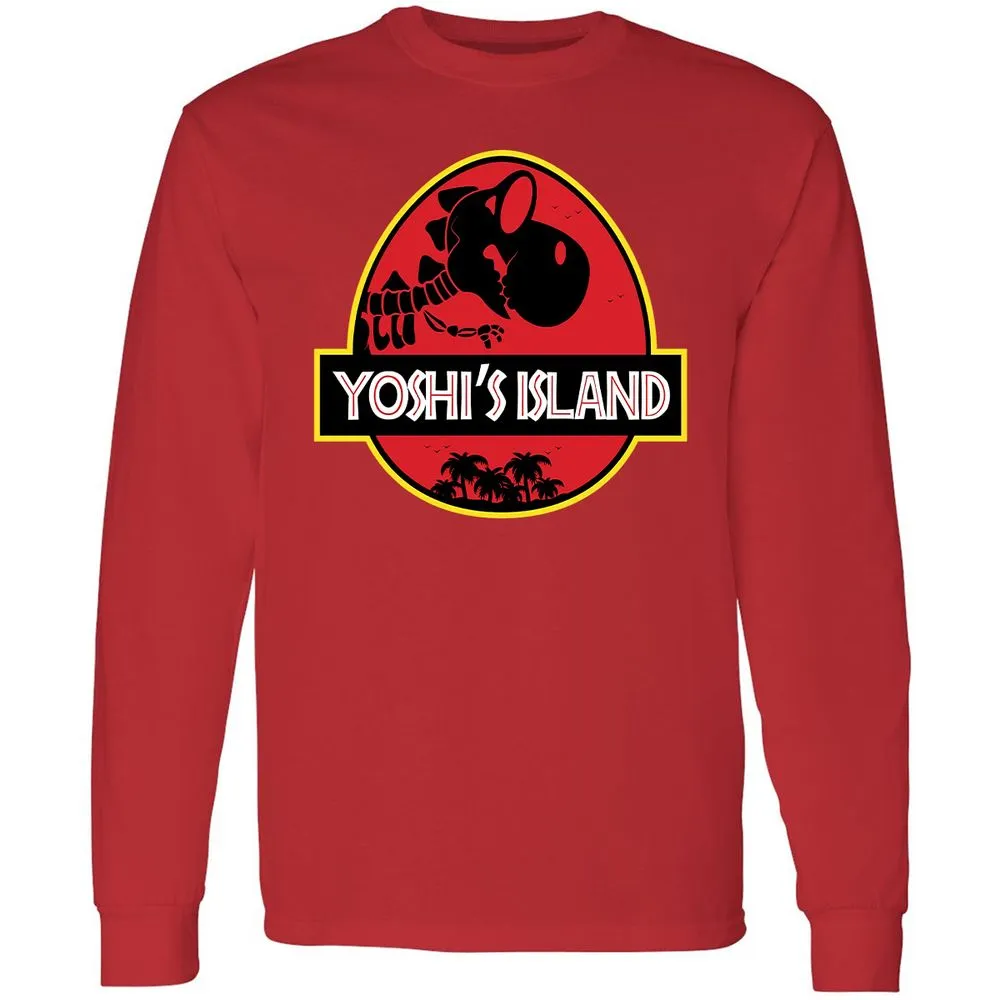 Long Sleeve T-Shirt - HDJPN6U7 - Red - 14