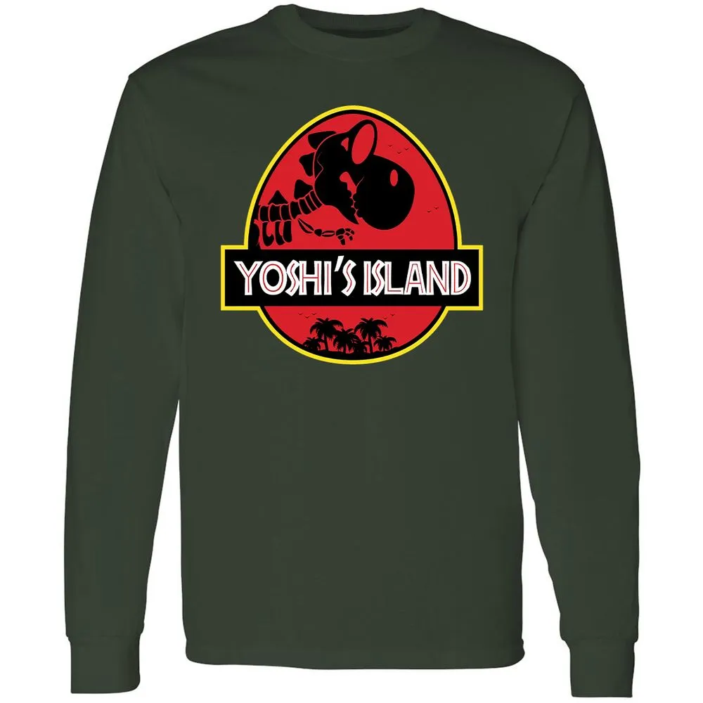 Long Sleeve T-Shirt - HDJPN6U7 - Forest Green - 4
