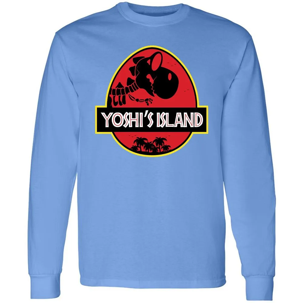 Long Sleeve T-Shirt - HDJPN6U7 - Carolina Blue - 12