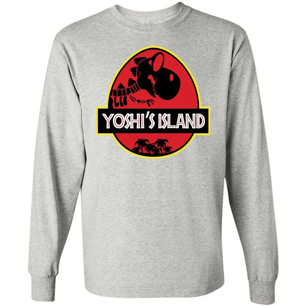 Long Sleeve T-Shirt - HDJPN6U7 - Ash - 7