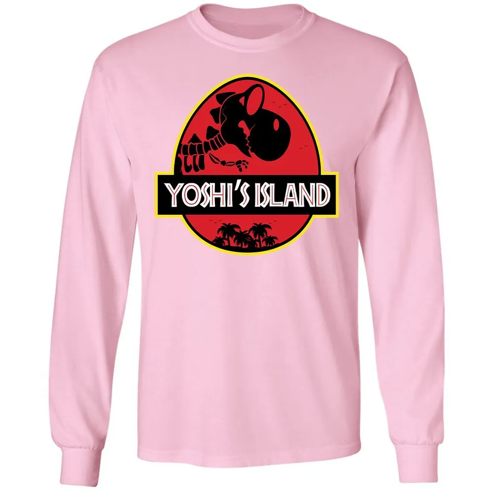 Long Sleeve T-Shirt - HDJPN6U7 - Light Pink - 3