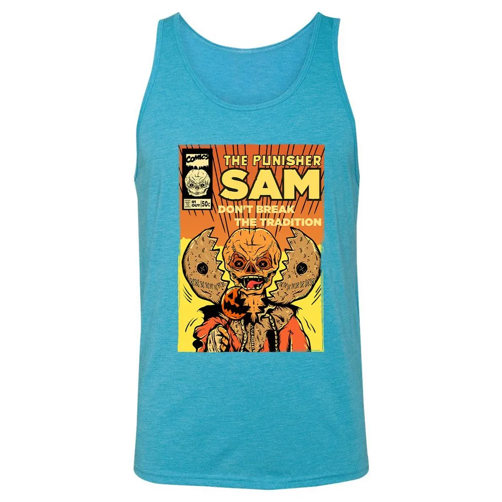 Unisex Jersey Tank - G1DT1VQF - Aqua Triblend - 3