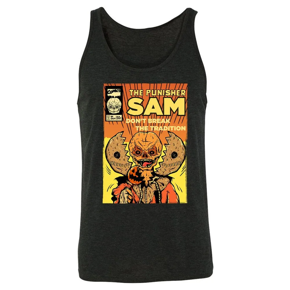 Unisex Jersey Tank - G1DT1VQF - Charcoal Black Triblend - 5