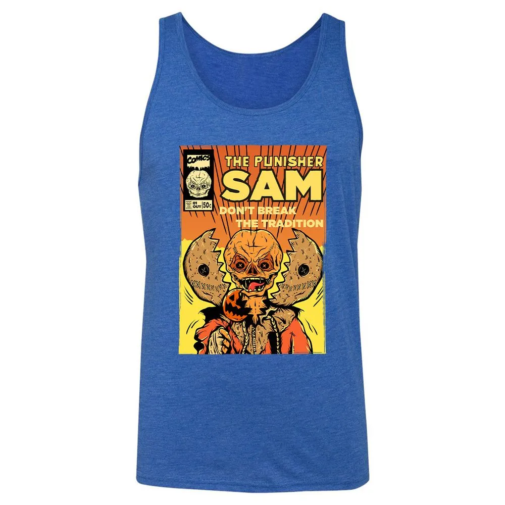 Unisex Jersey Tank - G1DT1VQF - True Royal Triblend - 12