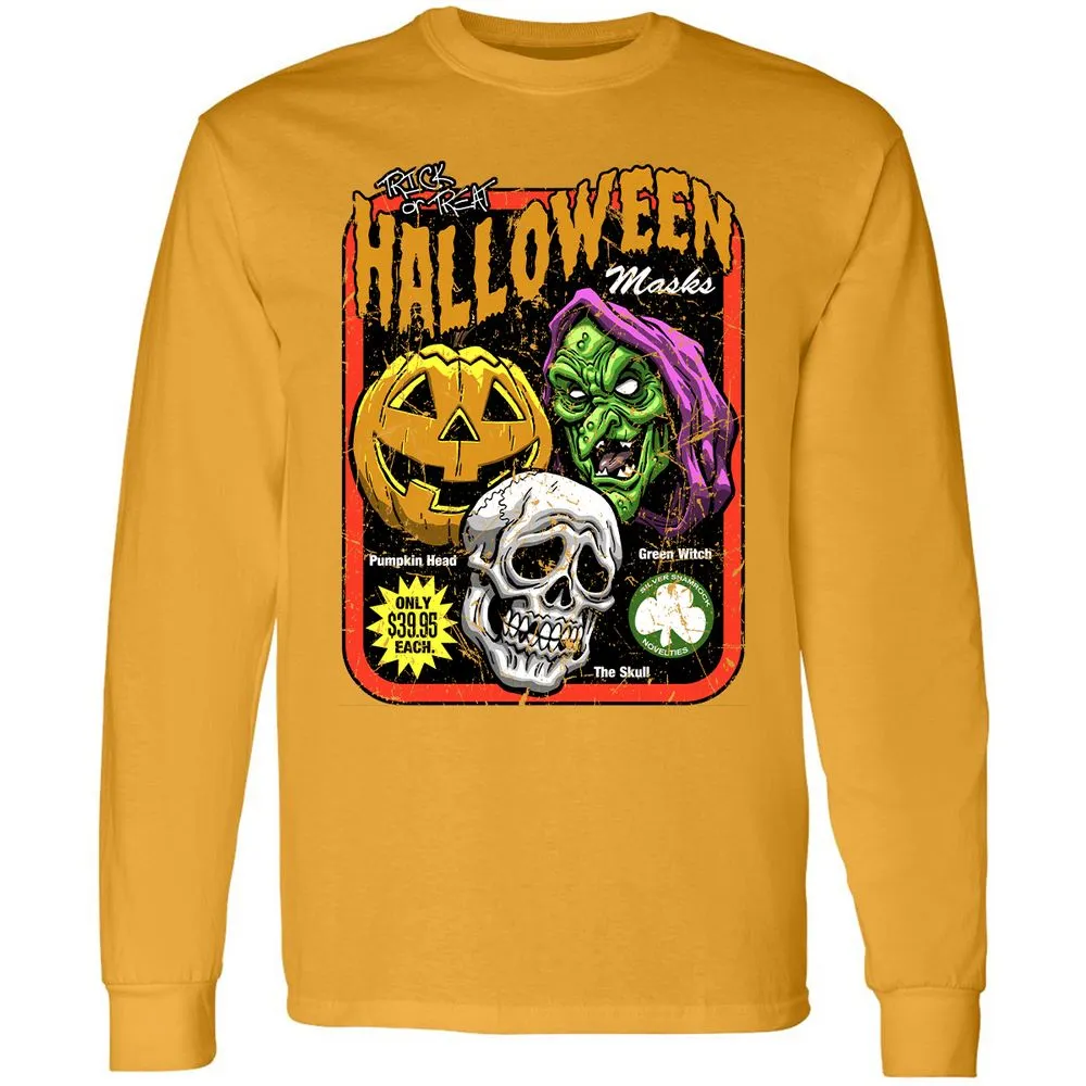 Long Sleeve T-Shirt - 7EPESJWQ - Gold - 9