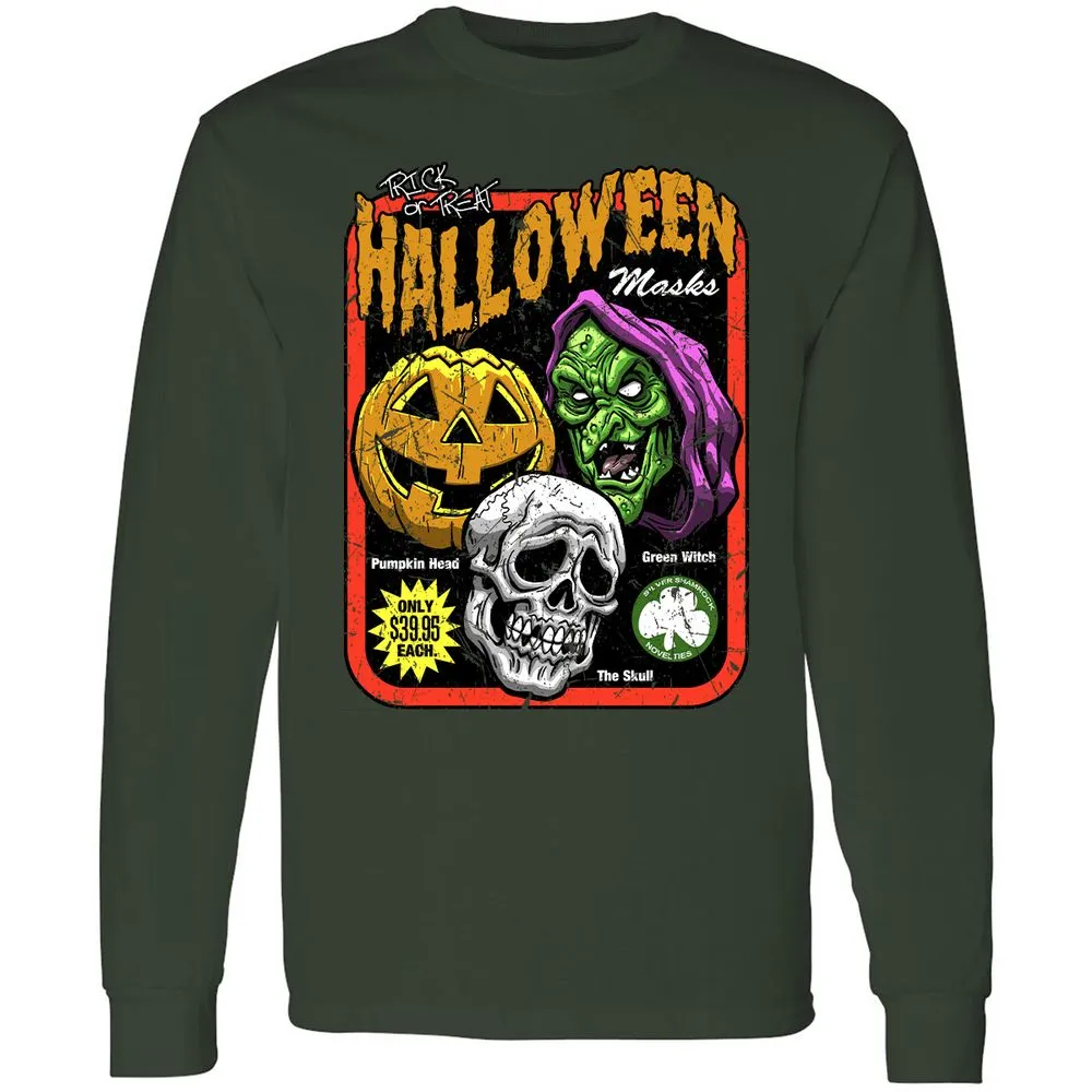 Long Sleeve T-Shirt - 7EPESJWQ - Forest Green - 4