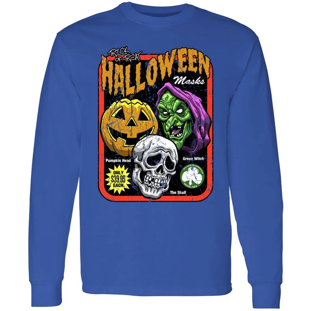 Long Sleeve T-Shirt - 7EPESJWQ - Royal - 8