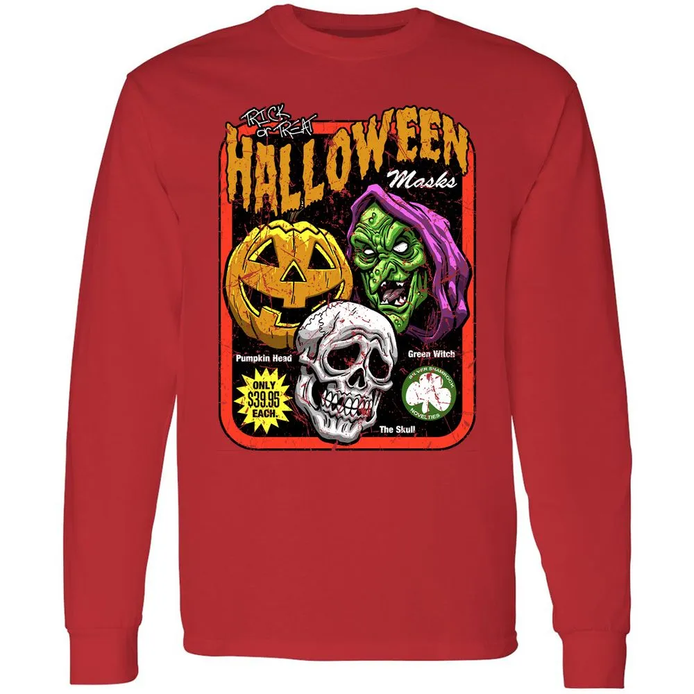 Long Sleeve T-Shirt - 7EPESJWQ - Red - 14
