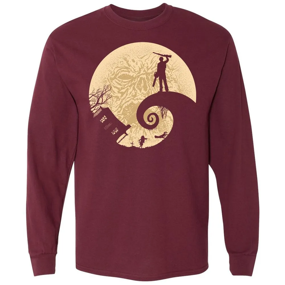 Long Sleeve T-Shirt - D4RFAFC2 - Maroon - 11