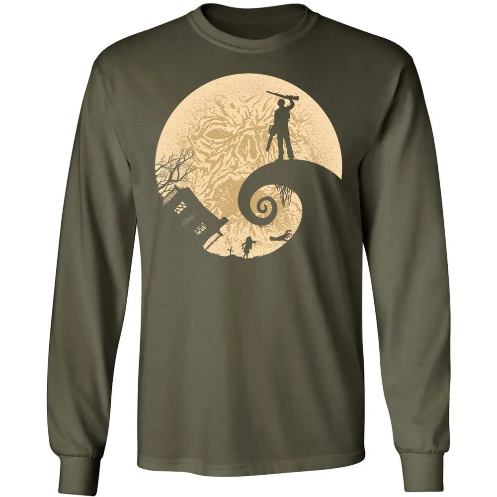 Long Sleeve T-Shirt - D4RFAFC2 - Military Green - 16
