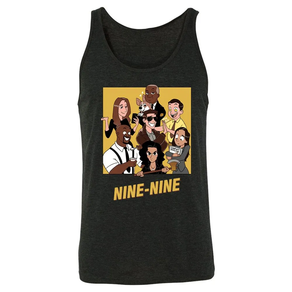 Unisex Jersey Tank - TPXK5HV1 - Charcoal Black Triblend - 5