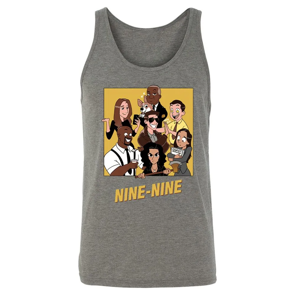 Unisex Jersey Tank - TPXK5HV1 - Grey Triblend - 8