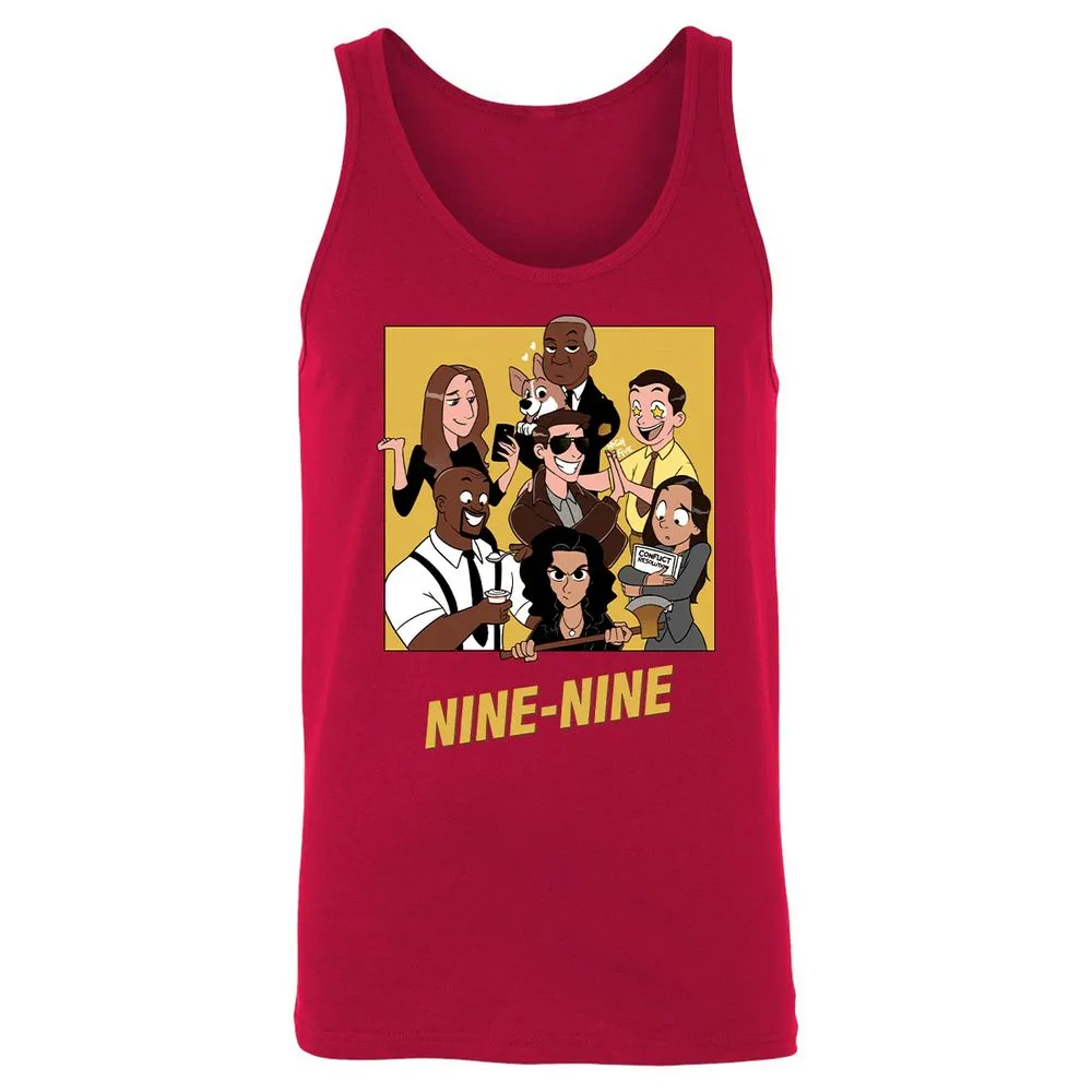 Unisex Jersey Tank - TPXK5HV1 - Red - 11
