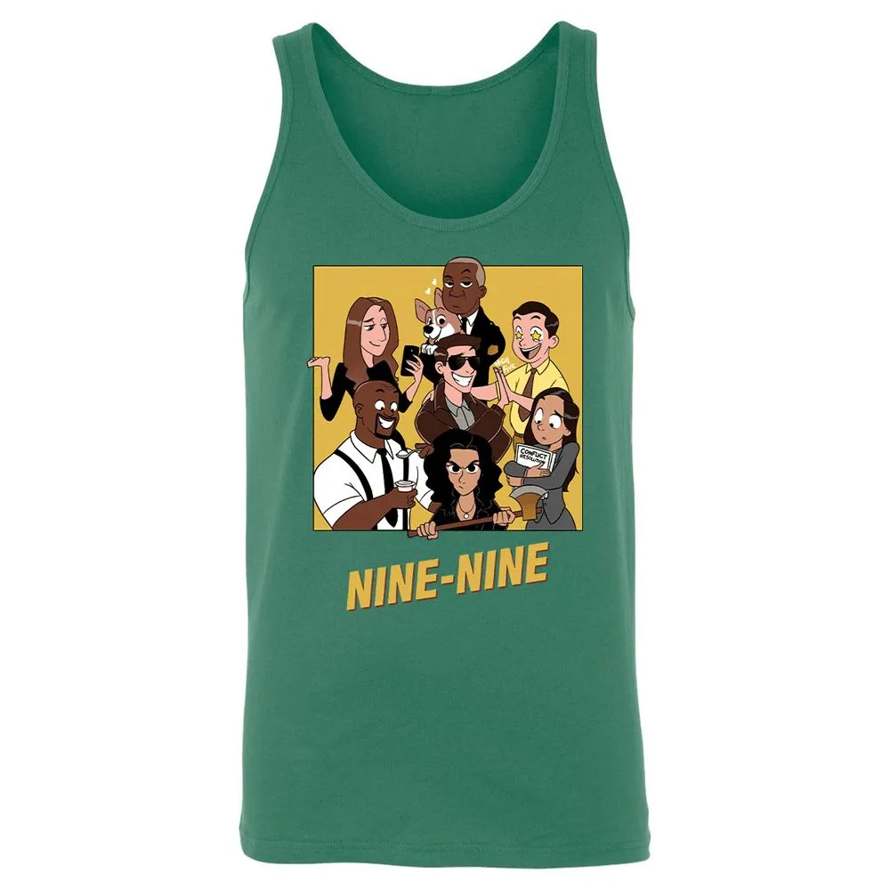 Unisex Jersey Tank - TPXK5HV1 - Kelly - 9