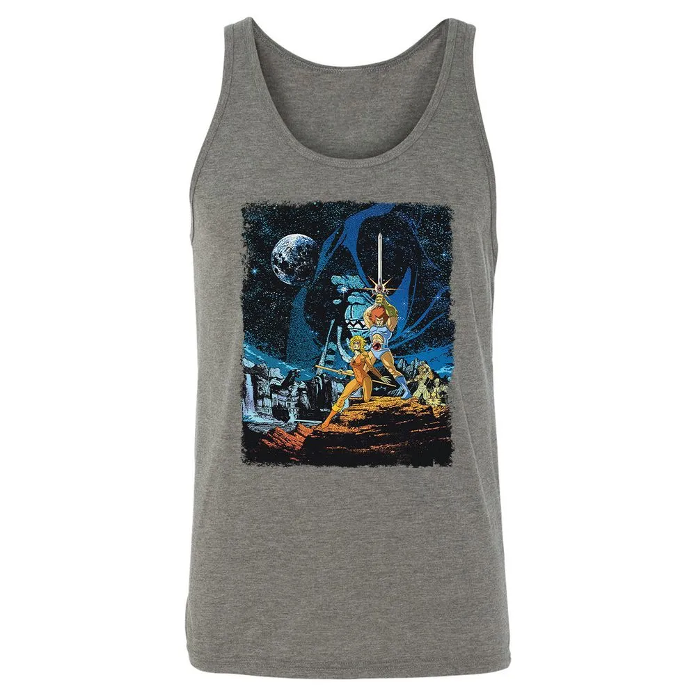 Unisex Jersey Tank - QXV65ZJK - Grey Triblend - 8