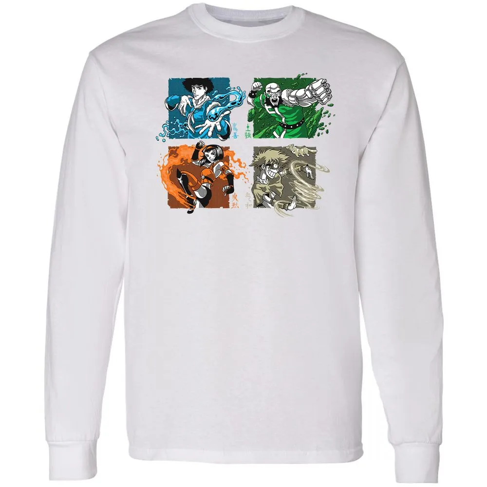 Long Sleeve T-Shirt - Z31VXC6U - White - 5