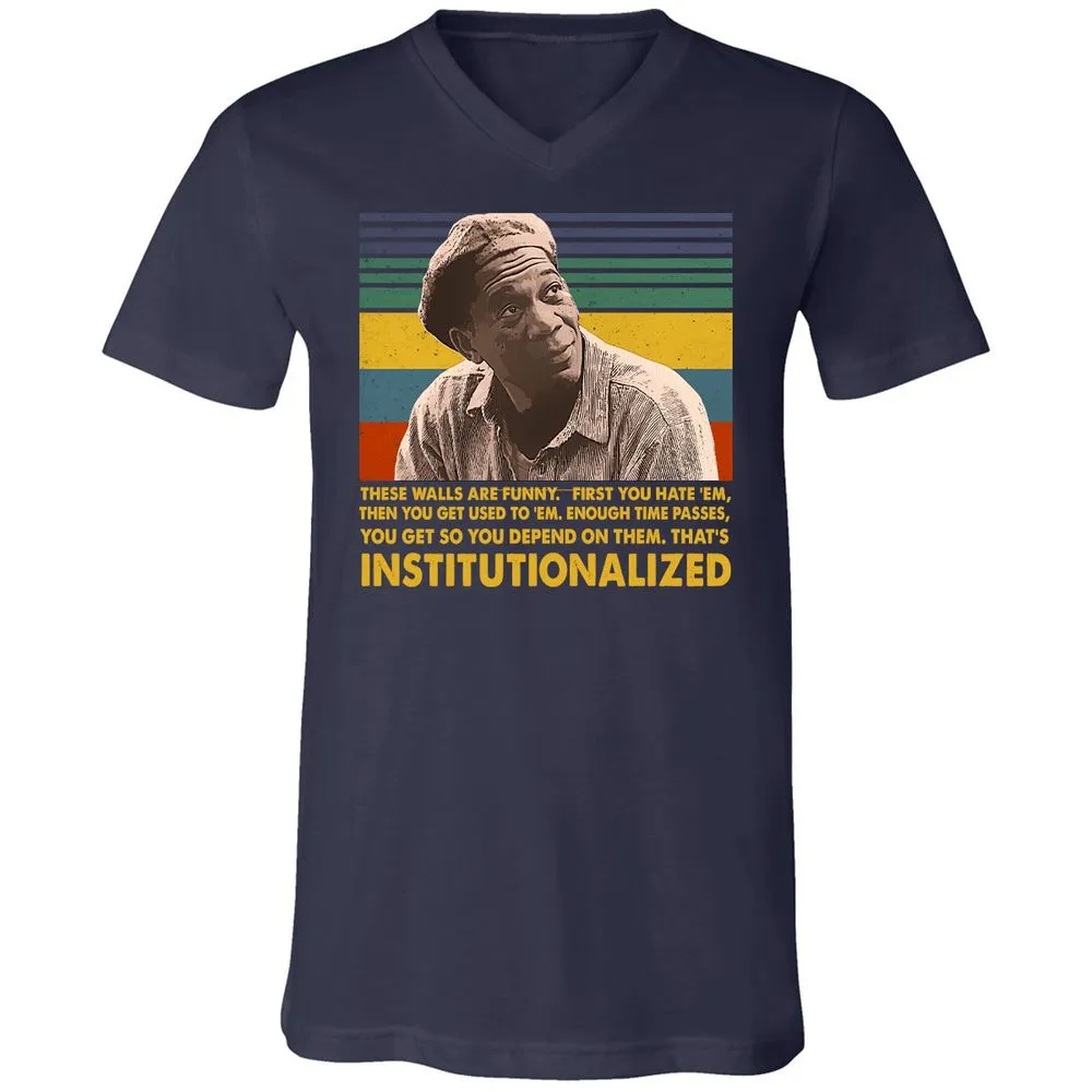 Unisex V-Neck T-Shirt - VDG36S2P - Navy - 2