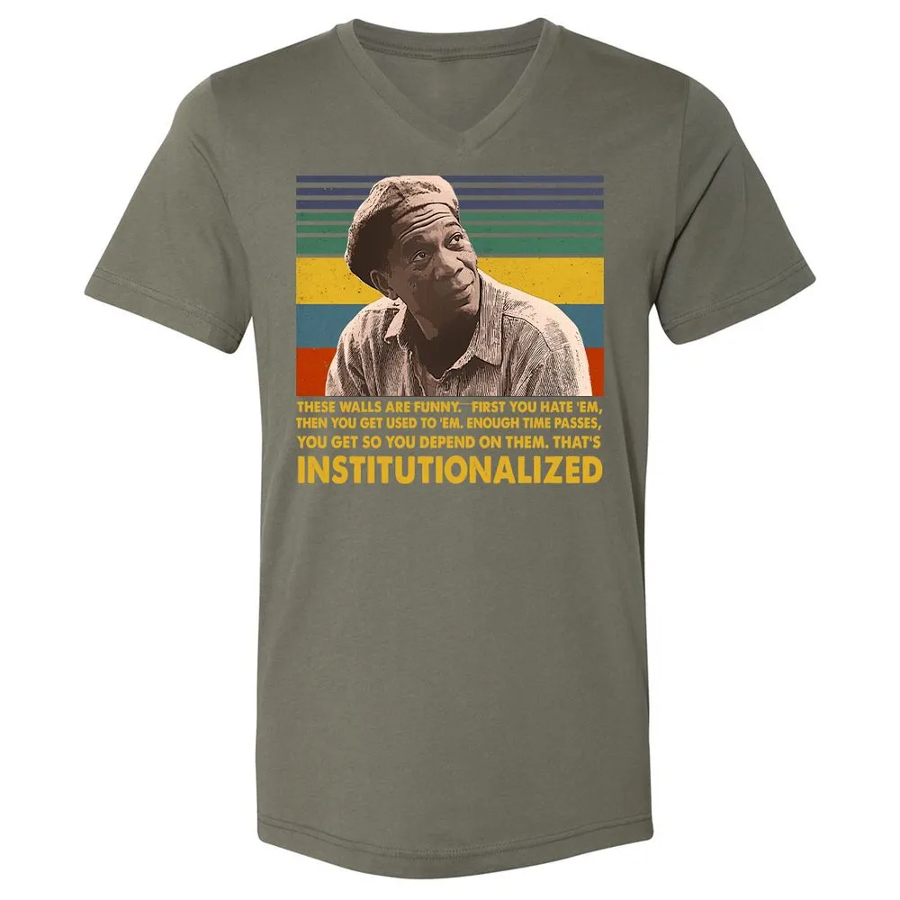 Unisex V-Neck T-Shirt - VDG36S2P - Military Green - 10
