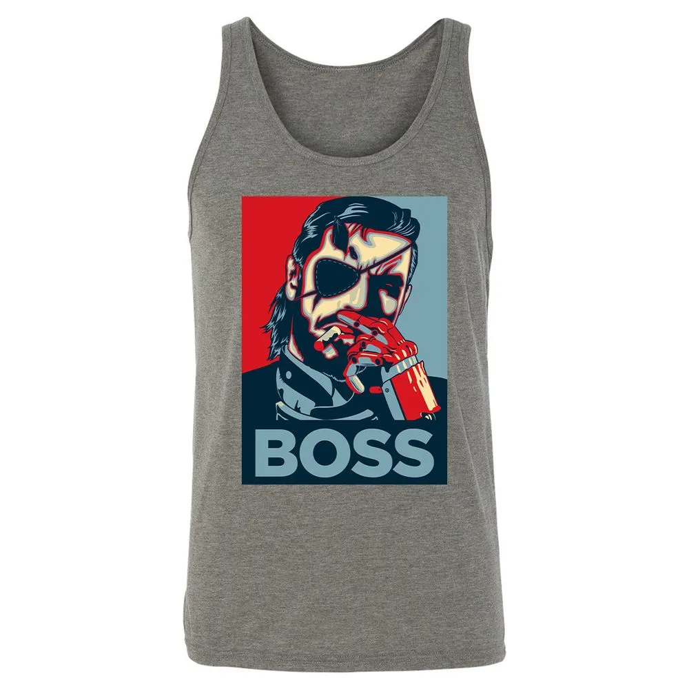 Unisex Jersey Tank - 9P4TKD4Z - Grey Triblend - 8