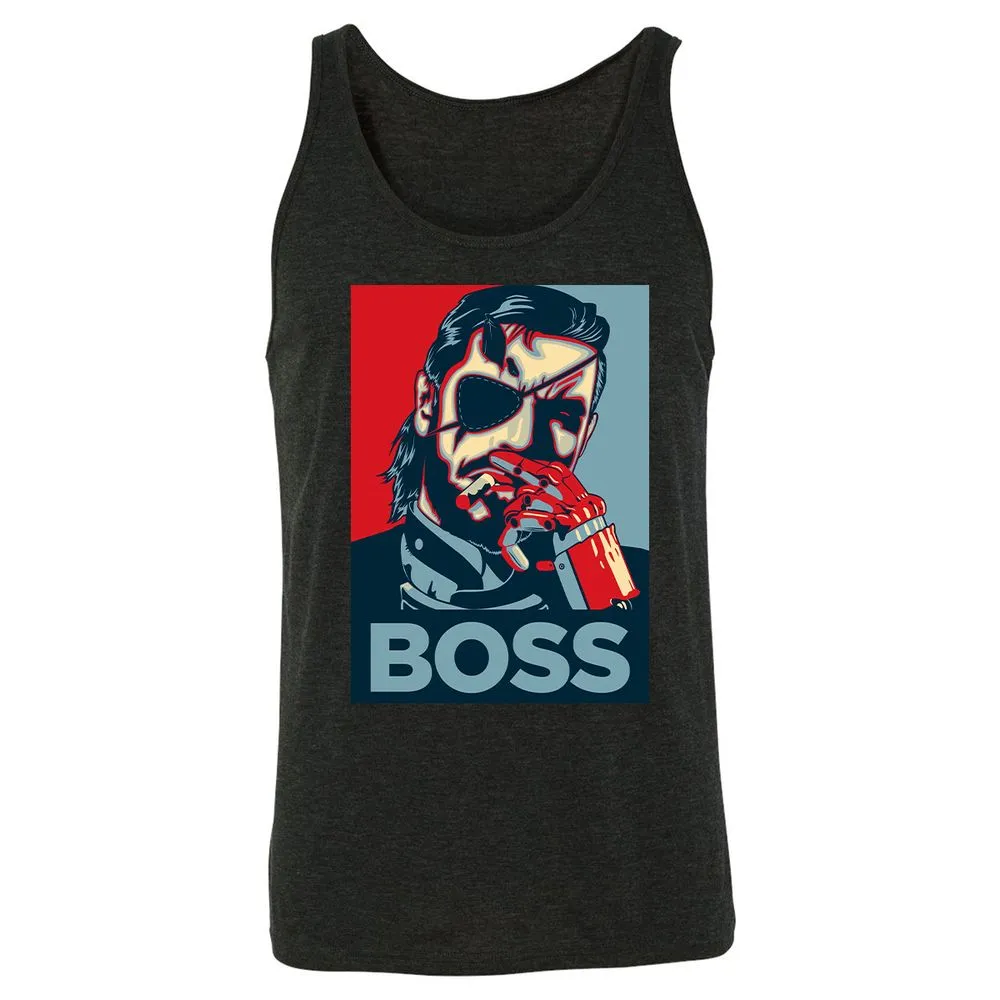 Unisex Jersey Tank - 9P4TKD4Z - Charcoal Black Triblend - 5