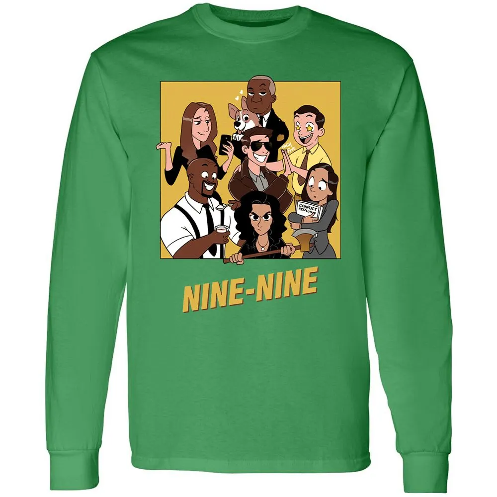 Long Sleeve T-Shirt - XJ7SYK3X - Irish Green - 10