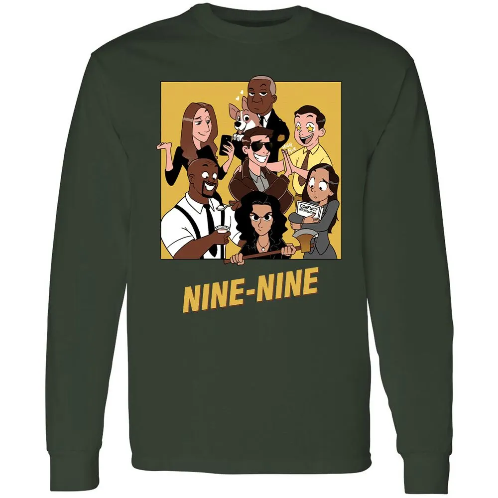 Long Sleeve T-Shirt - XJ7SYK3X - Forest Green - 4