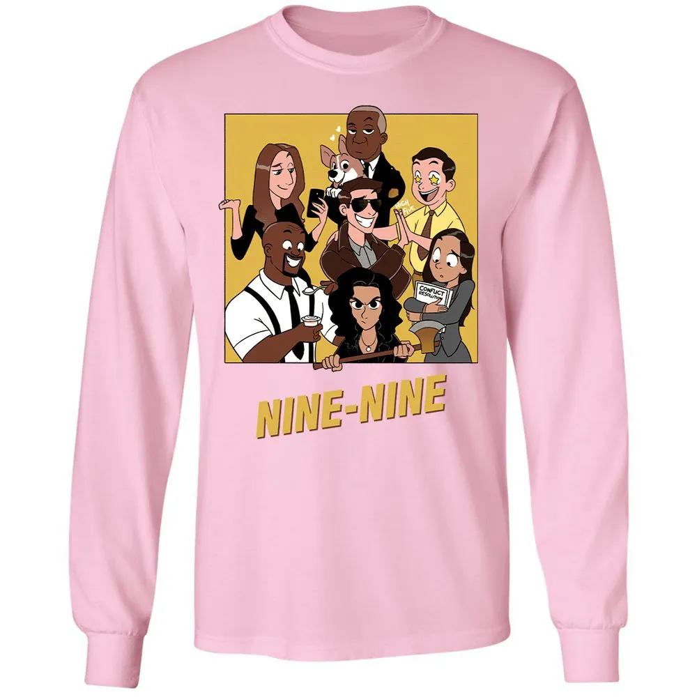 Long Sleeve T-Shirt - XJ7SYK3X - Light Pink - 3