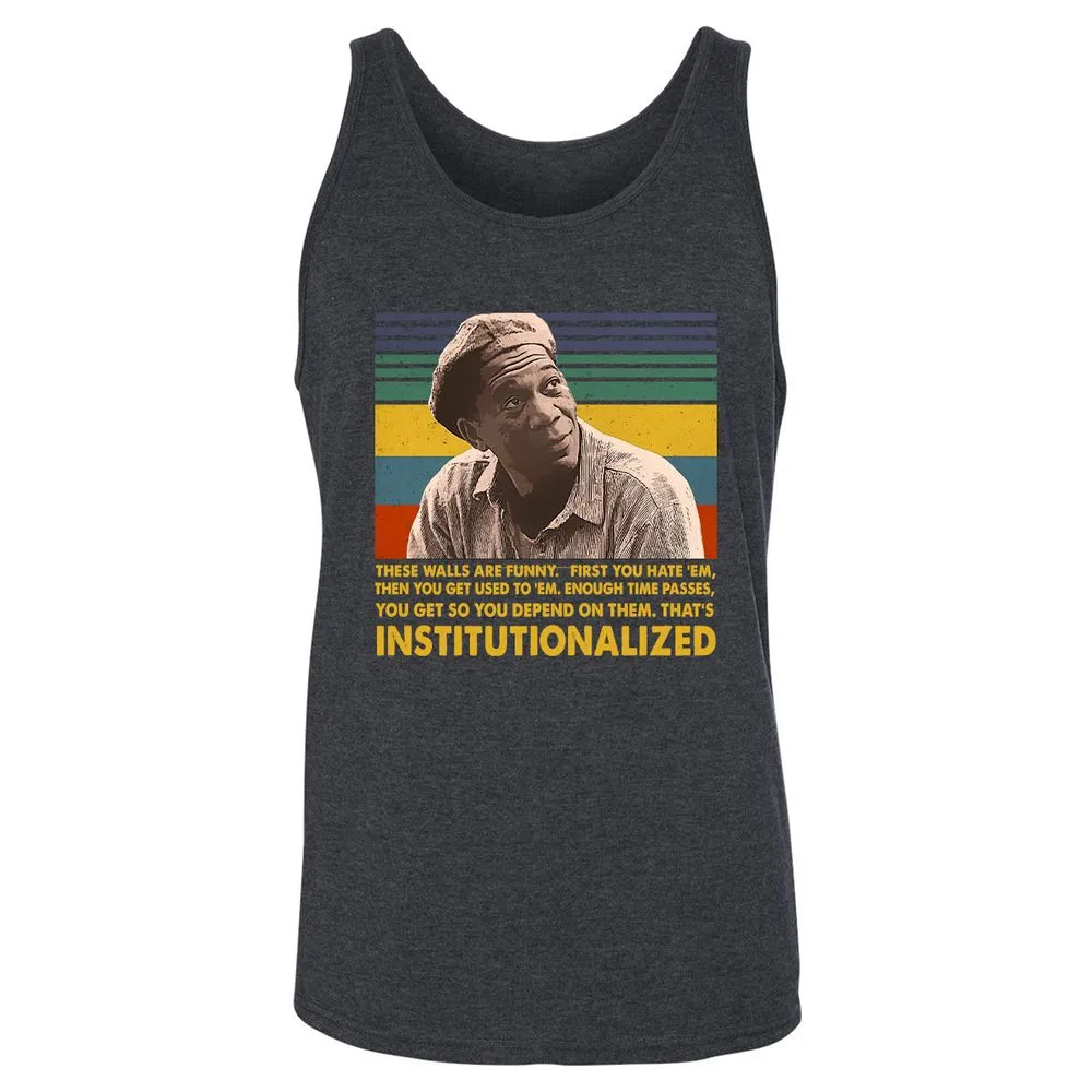 Unisex Jersey Tank - LY1LMWJJ - Dark Grey Heather - 6