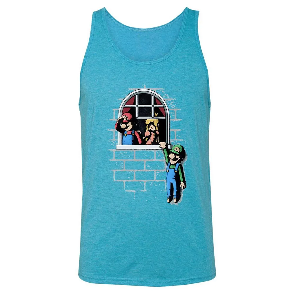 Unisex Jersey Tank - V82ULF26 - Aqua Triblend - 3